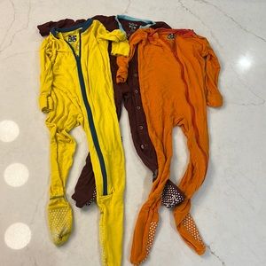 Used kickee pants footies 12-18months